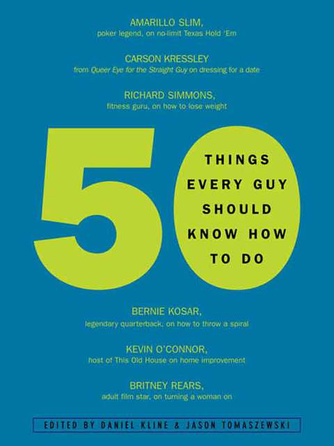 Cover image for book 50 Things Every Guy Should Know How to Do