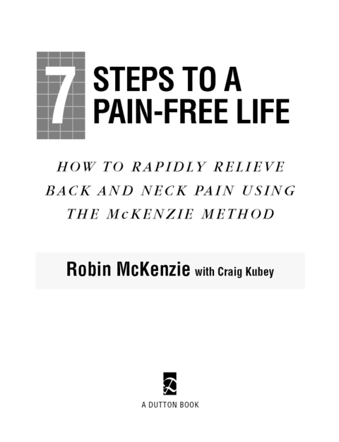 Cover image for book 7 Steps to a Pain-Free Life