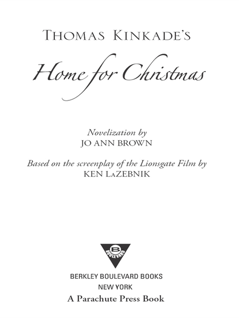 Cover image for book Thomas Kinkade's Home for Christmas