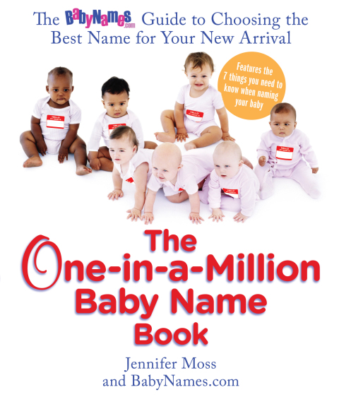 Cover image for book The One-in-a-Million Baby Name Book