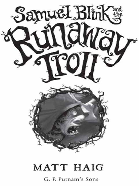 Cover image for book Samuel Blink and the Runaway Troll
