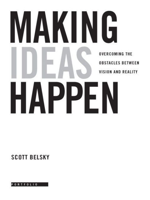 Cover image for book Making Ideas Happen