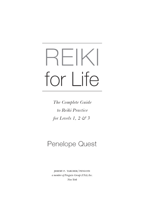 Cover image for book Reiki for Life