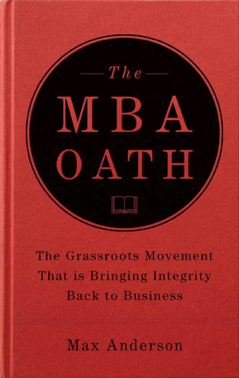 Cover image for book The MBA Oath