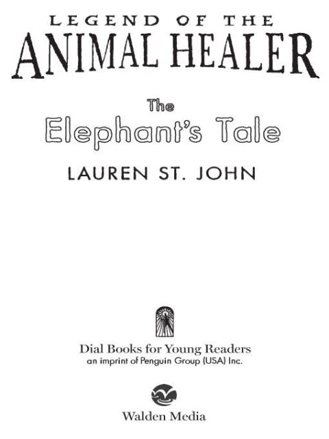 Cover image for book The Elephant's Tale