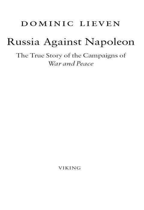 Cover image for book Russia Against Napoleon