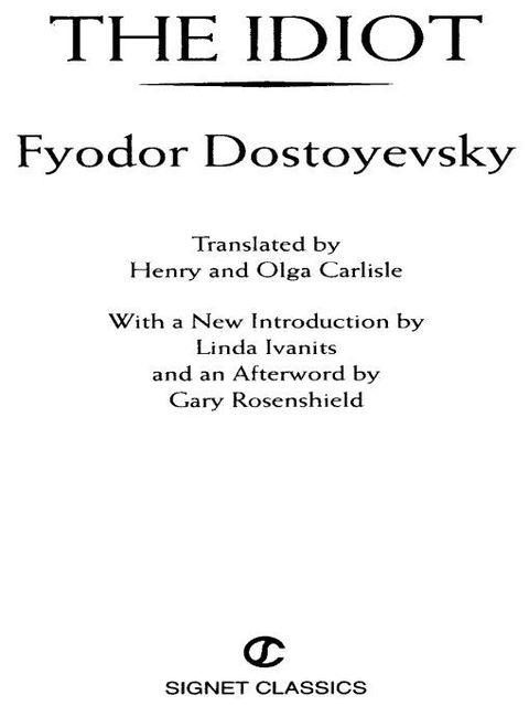 Cover image for book The Idiot