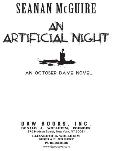 Cover image for book An Artificial Night
