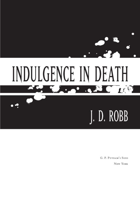 Cover image for book Indulgence in Death