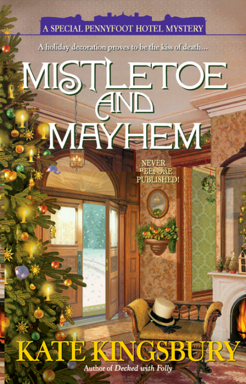 Cover image for book Mistletoe and Mayhem