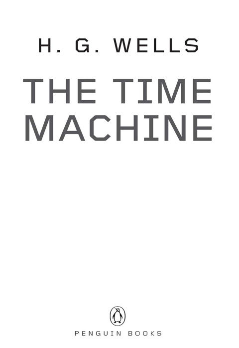 Cover image for book The Time Machine