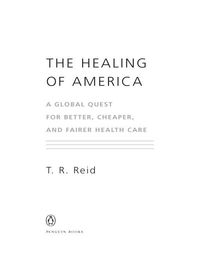 Cover image: The Healing of America 9780143118213
