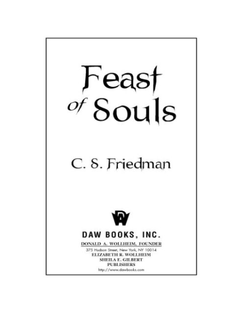 Cover image for book Feast of Souls