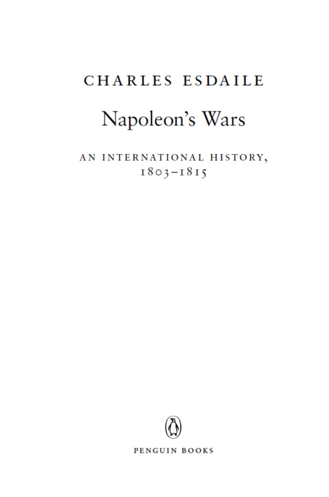 Cover image for book Napoleon's Wars