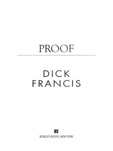 Cover image for book Proof