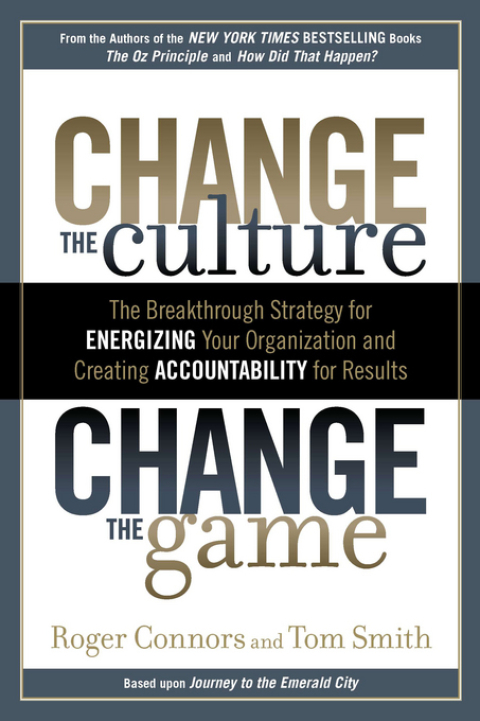 Cover image for book Change the Culture, Change the Game