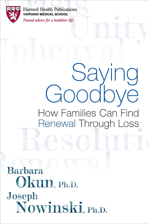 Cover image for book Saying Goodbye