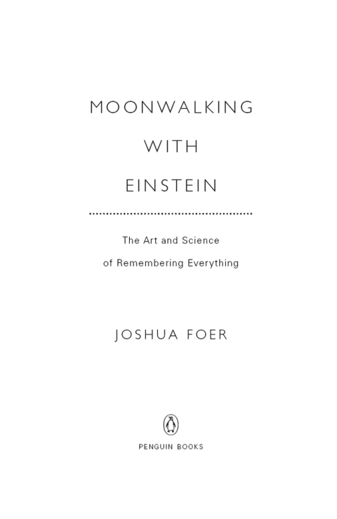 Cover image for book Moonwalking with Einstein