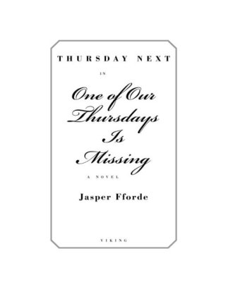 One of Our Thursdays Is Missing
