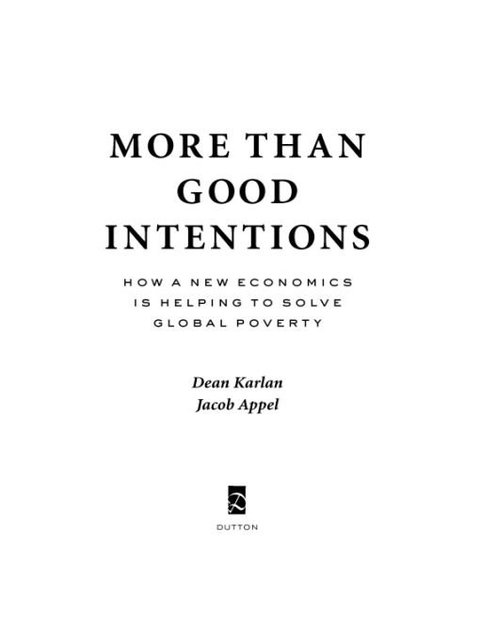 Cover image for book More Than Good Intentions