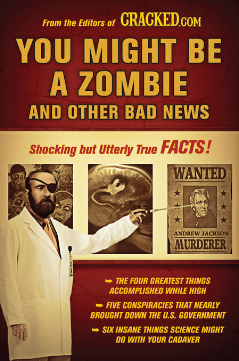 Cover image for book You Might Be a Zombie and Other Bad News