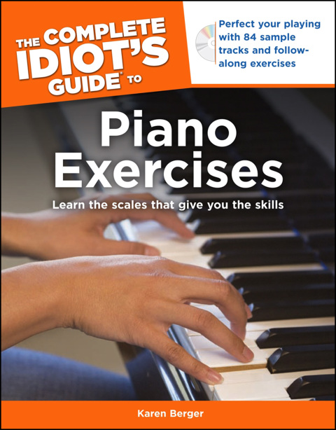Cover image for book The Complete Idiot's Guide to Piano Exercises