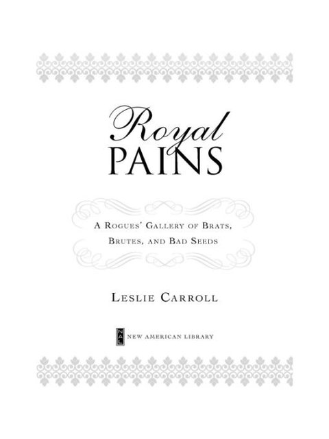 Cover image for book Royal Pains