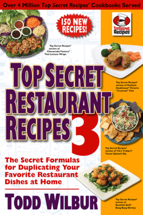 Cover image for book Top Secret Restaurant Recipes 3