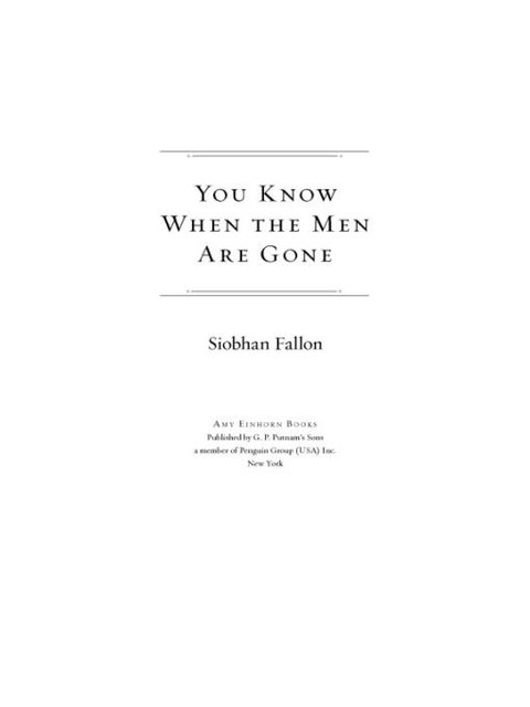 Cover image for book You Know When the Men Are Gone