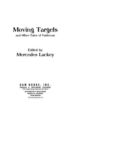 Cover image for book Moving Targets and Other Tales of Valdemar