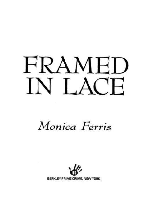 Cover image for book Framed in Lace