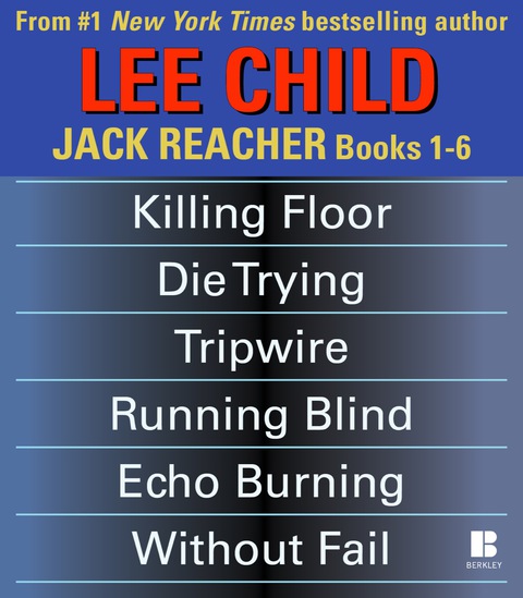 Cover image for book Lee Child's Jack Reacher Books 1-6