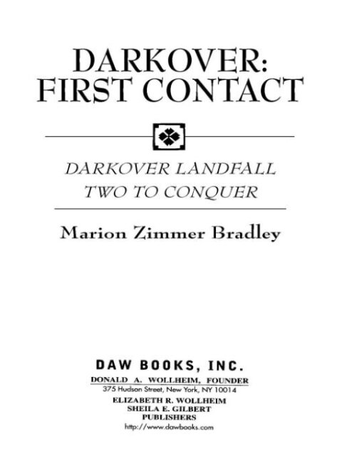 Cover image for book Darkover: First Contact