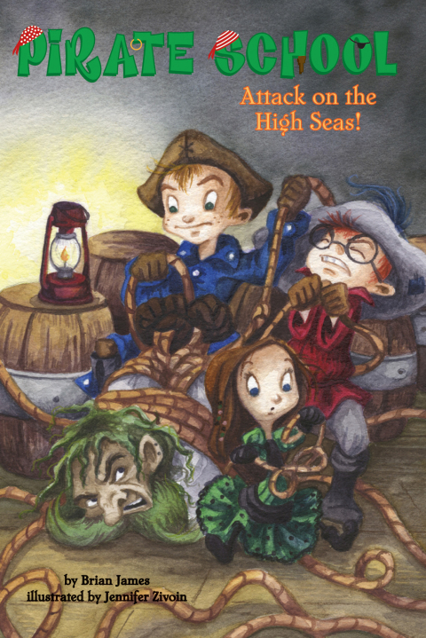 Cover image for book Attack on the High Seas! #3