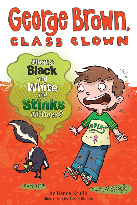 Cover image for book What's Black and White and Stinks All Over? #4