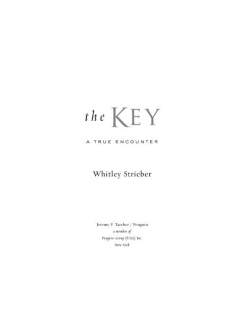 Cover image for book The Key