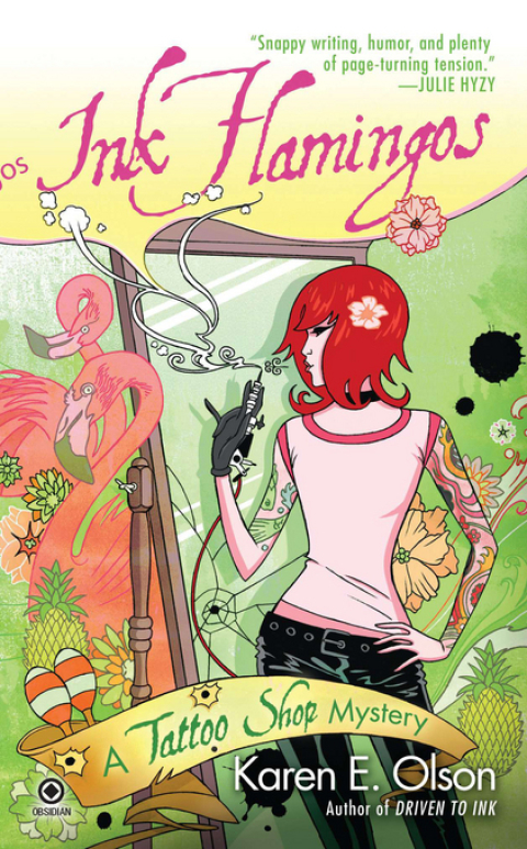 Cover image for book Ink Flamingos