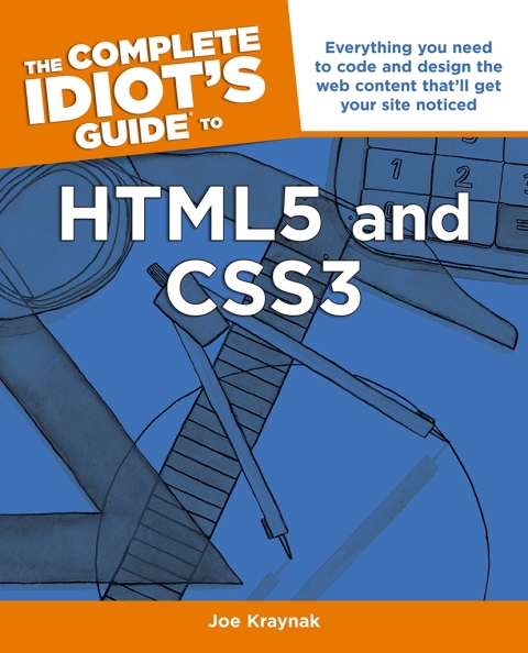 Cover image for book The Complete Idiot's Guide to HTML5 and CSS3