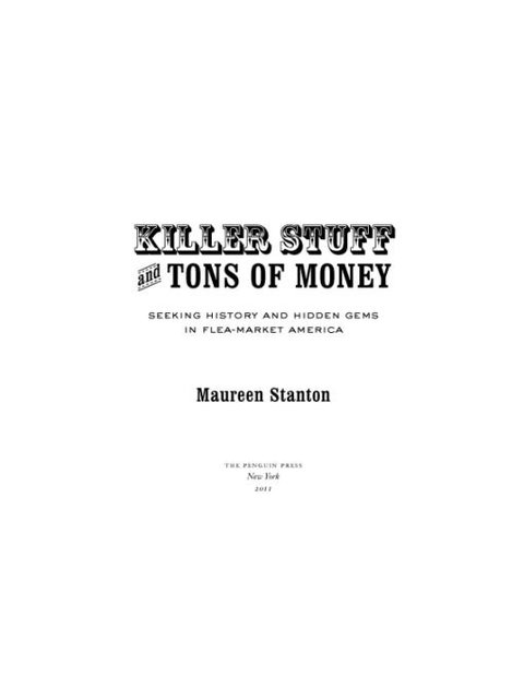 Cover image for book Killer Stuff and Tons of Money