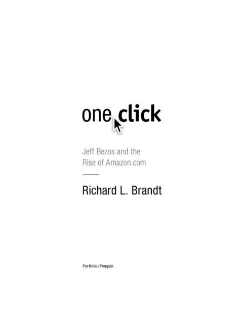 Cover image for book One Click
