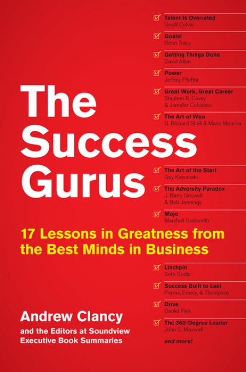 Cover image for book The Success Gurus