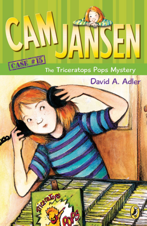 Cover image for book Cam Jansen: the Triceratops Pops Mystery #15
