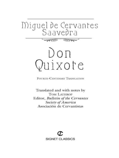 Cover image for book Don Quixote