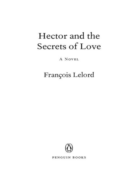 Cover image for book Hector and the Secrets of Love
