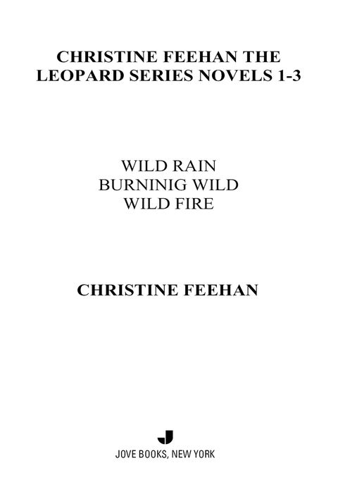 Cover image for book Christine Feehan The Leopard Series Novels 1-3