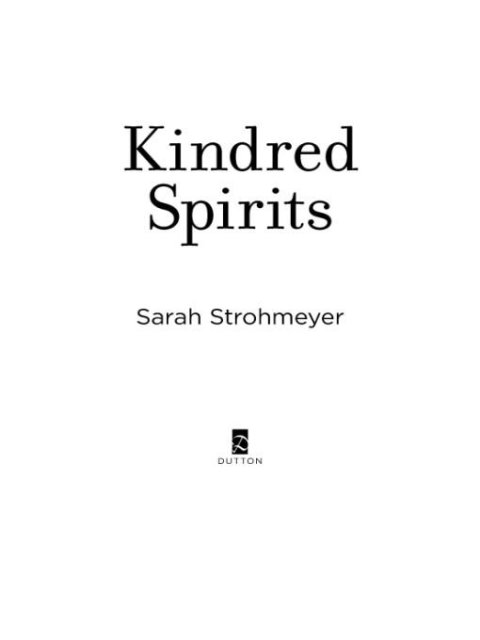 Cover image for book Kindred Spirits