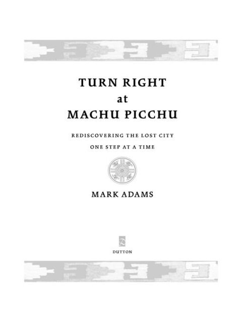 Cover image for book Turn Right at Machu Picchu