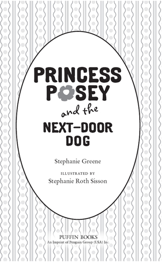 Princess Posey and the Next-Door Dog