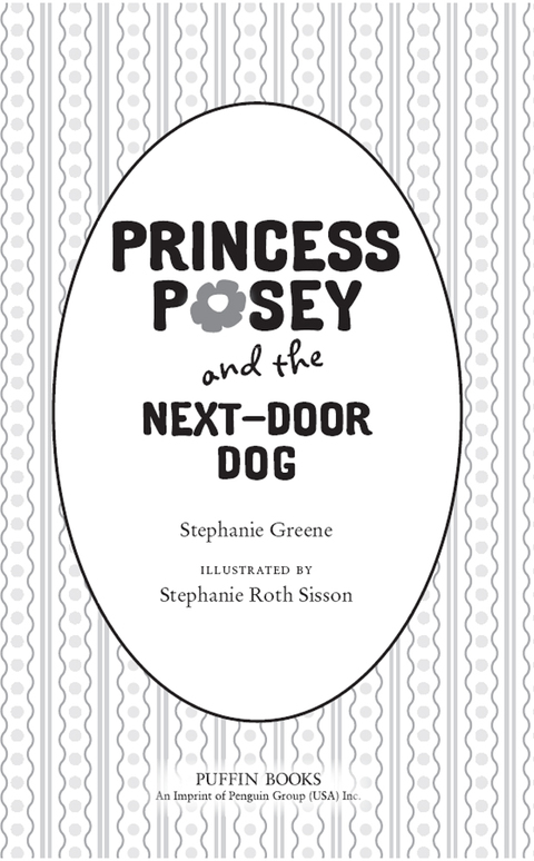 Cover image for book Princess Posey and the Next-Door Dog