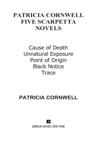 Patricia Cornwell FIVE SCARPETTA NOVELS
